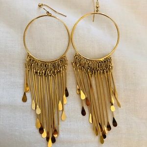 Gold Dangle Earrings